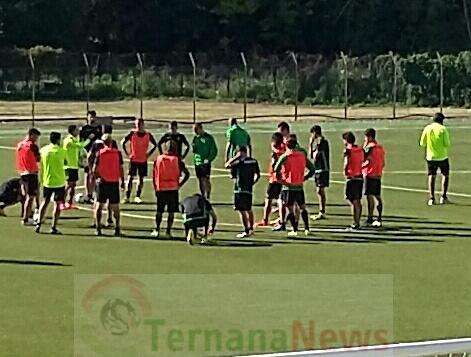 Ternana, secondo allenamento settimanale in vista di Ascoli