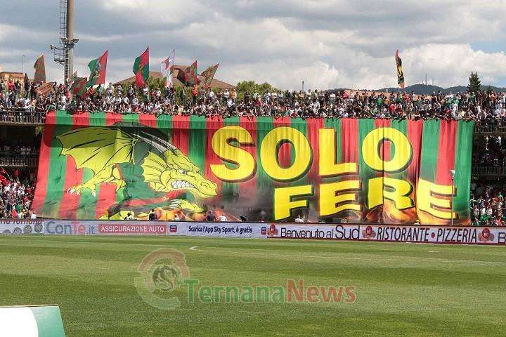 Ternana-Spal: record di spettaori al Liberati