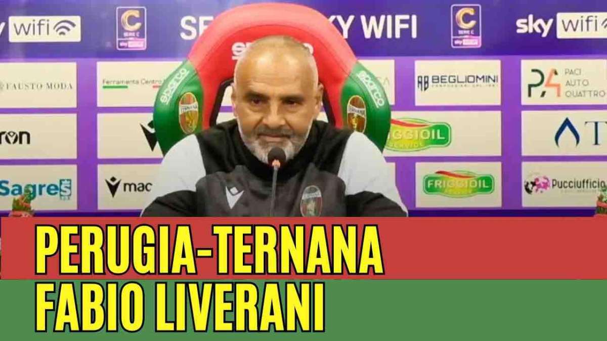 Fabio Liverani pre Perugia-Ternana 