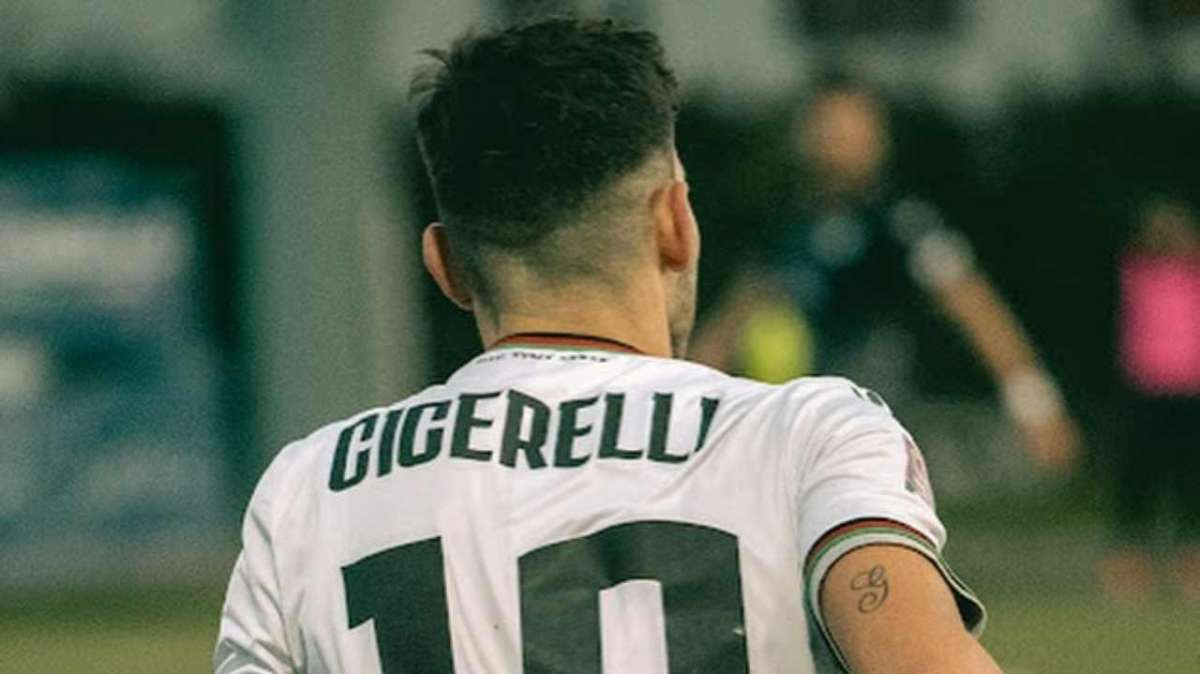 Emmanuele Cicerelli attaccante Ternana - Foto Ternana Calcio