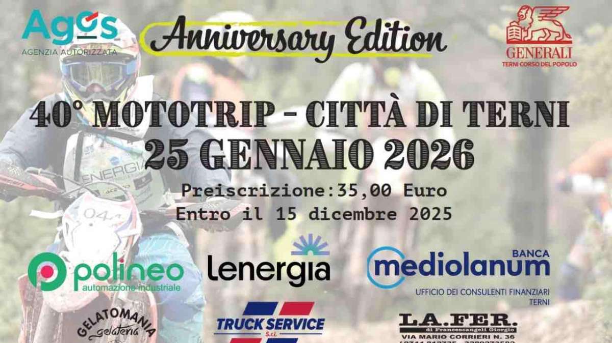 Mototrip Citt&agrave; di Terni locandina