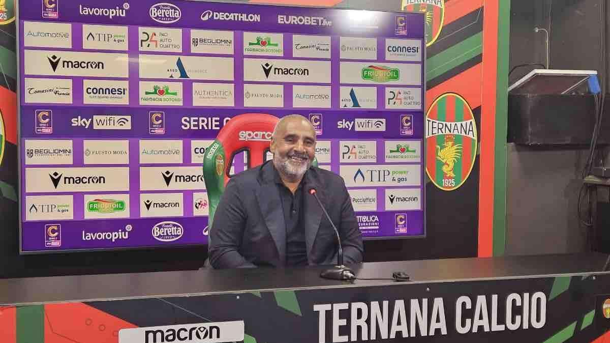 Ternana-Pineto 2-1, Liverani: "Ottima reazione, dobbiamo migliorare come qualità"