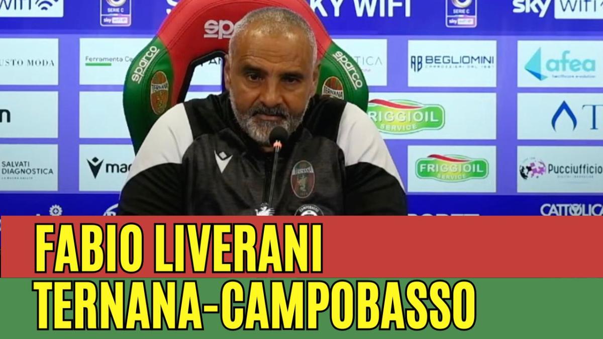 Ternana-Campobasso, la conferenza stampa di Fabio Liverani | VIDEO
