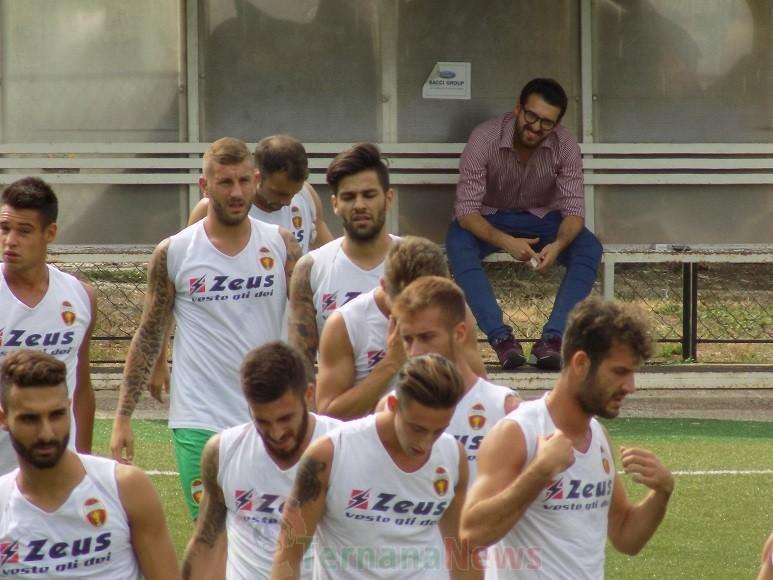 Ternana: rifinitura e poi i convocati