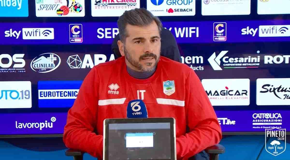 Pineto-Ternana, Tisci: "Mi aspetto una gara difficile e complicata"