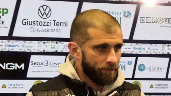 Ternana-Bisceglie 2-2, Carlo Mammarella: "Felice a metà"