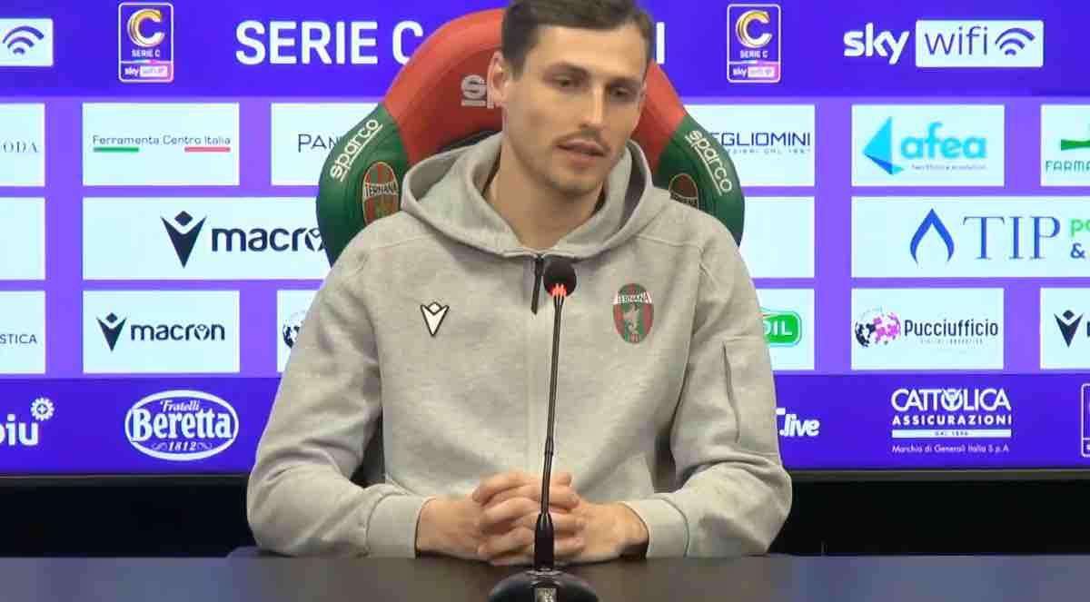 Ternana-Ravenna 2-0, Dubickas: "Bel gol ma era importante vincere"
