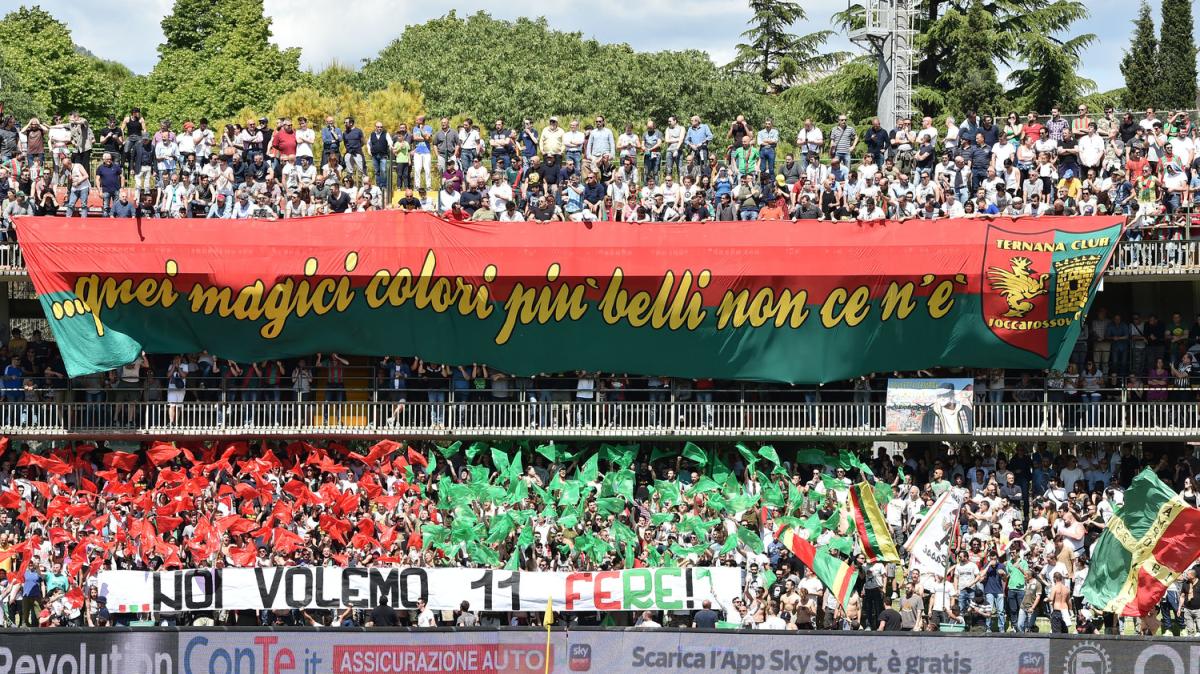 Ternana-Potenza, scatta il DASPO per un tifoso