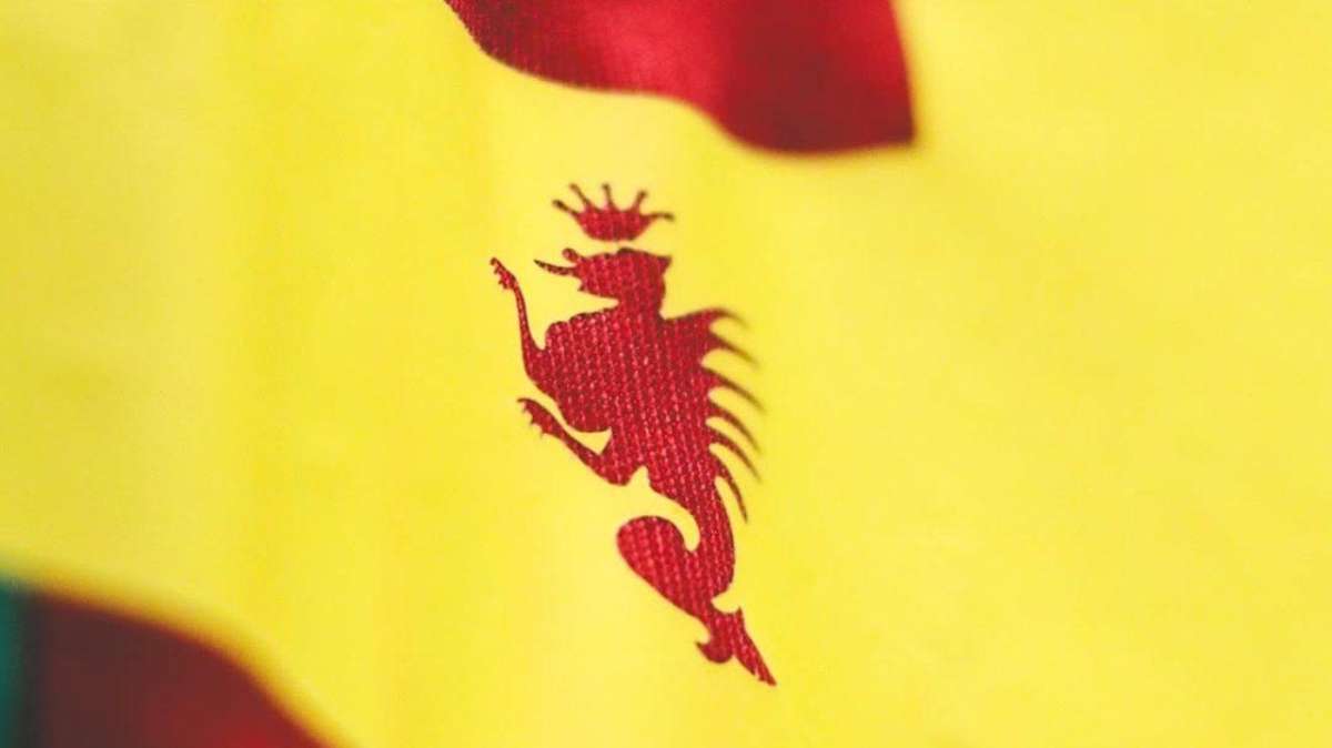 Un dettaglio della maglia della Ternana Calcio