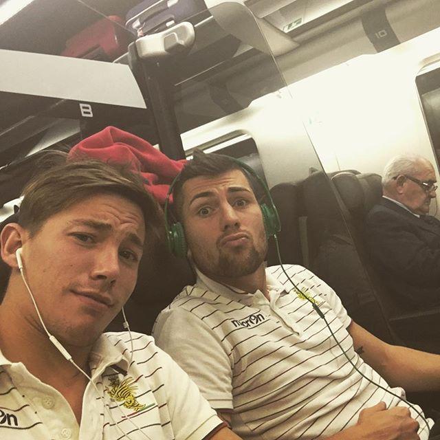 FOTO – Rossoverdi verso Cesena, con amarcord