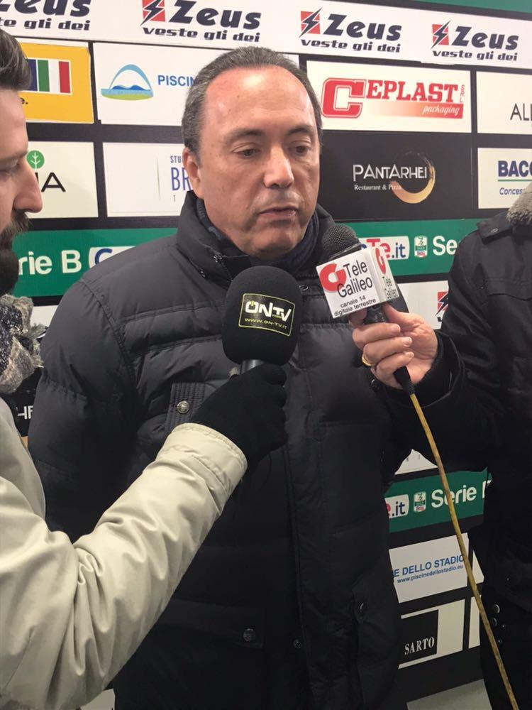 Pro Vercelli, Secondo: “Complimenti alla Ternana, ha dato il massimo”