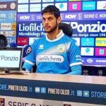 Simone De Santis in conferenza stampa