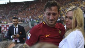 Francesco Totti e Ilary Blasi - fonte Lapresse - ternananews.it