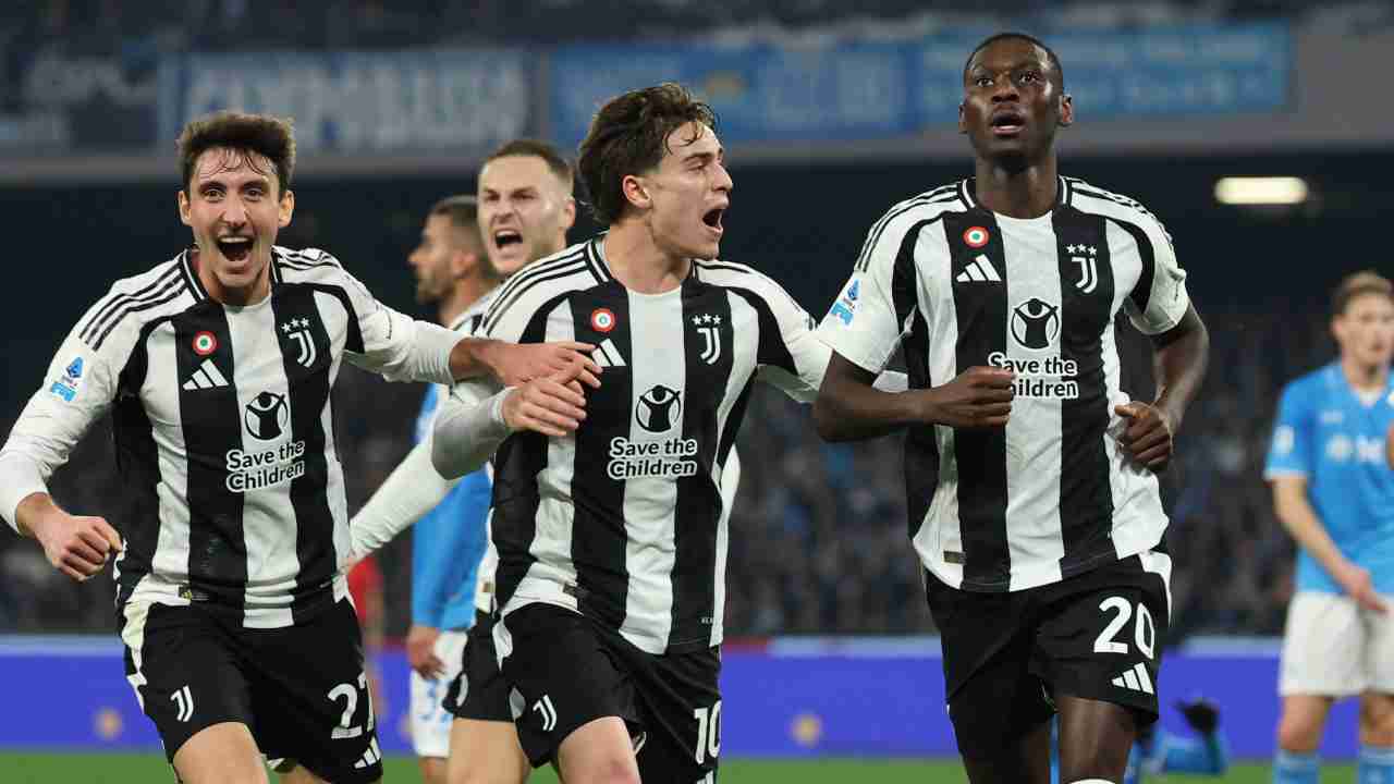 Esultanza Juventus