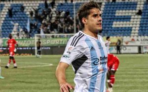 Andrea Corbari centrocampista dell'Entella