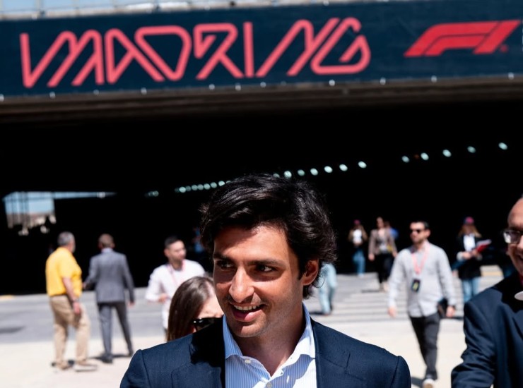 Carlos Sainz è l'ambasciatore di Madring - fonte Instagram - ternananews.it