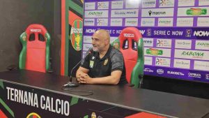Fabio Liverani in conferenza stampa