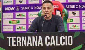 Stefano D'Alessandro in conferenza stampa