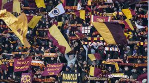 Tifosi della Roma - fonte Lapresse - ternananews.it