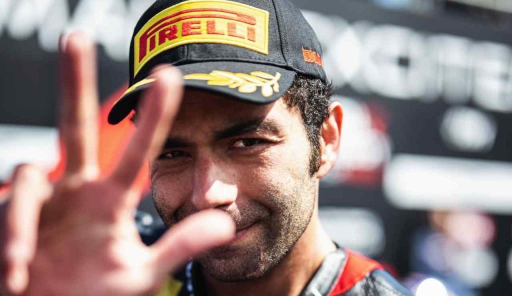 Superbike: Petrucci chiude terzo anche in Superpole race