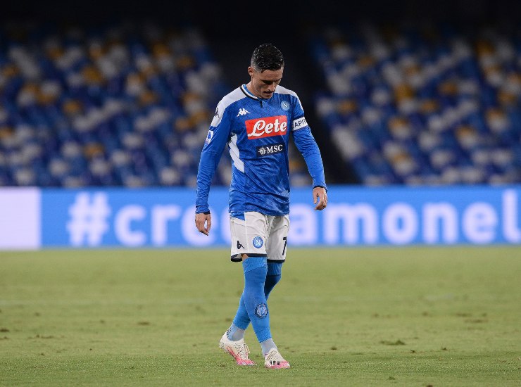 José Maria Callejon con la maglia del Napoli - fonte Lapresse - ternananews.it