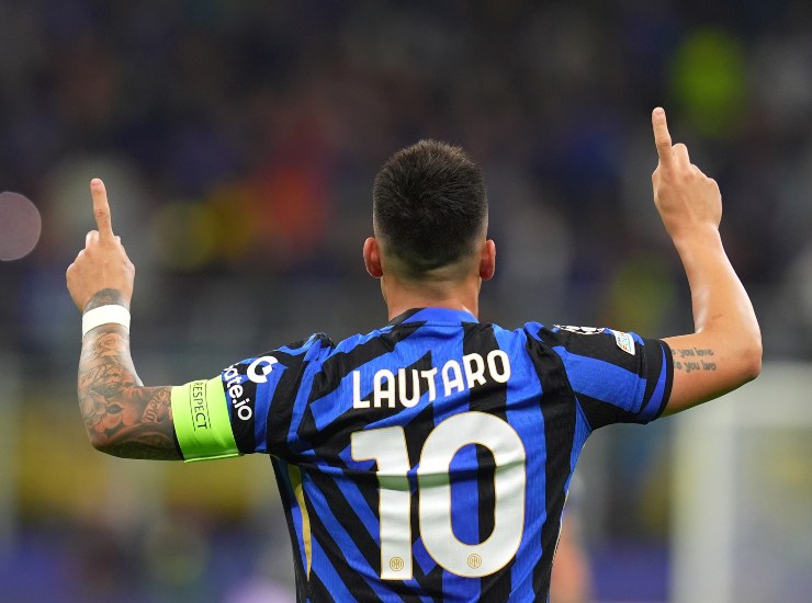 Lautaro Martinez e i dubbi sulla Champions - fonte Lapresse - ternananews.it