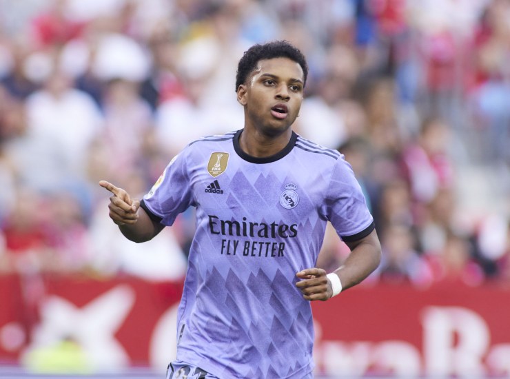 Rodrygo Goes con la maglia del Real Madrid - fonte Lapresse - ternananews.it