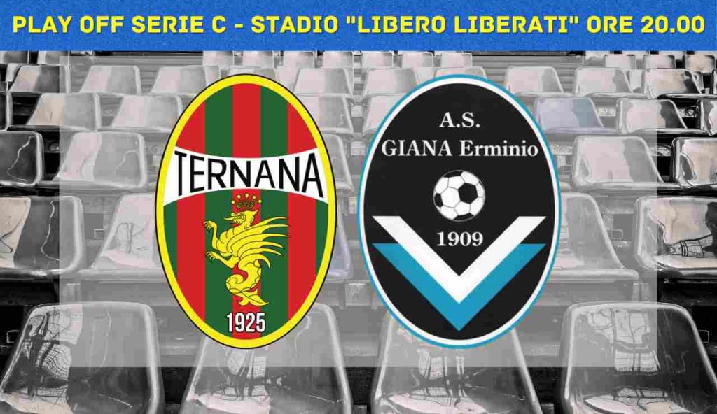 RIVIVI IL LIVE – TERNANA-GIANA ERMINIO 2-0, le Fere vanno in semifinale play off