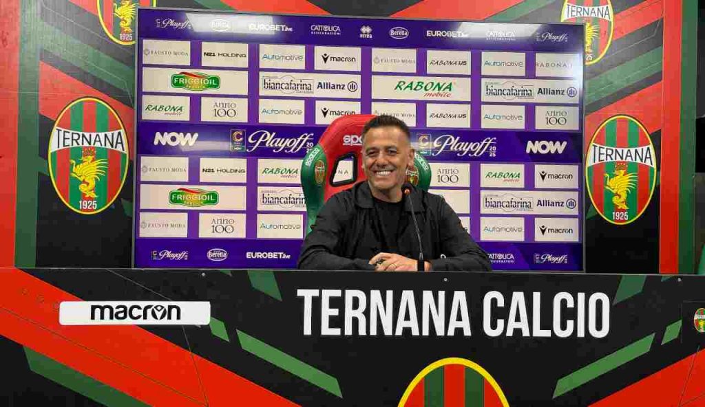 Ternana-Giana Erminio 2-0, D’Alessandro: “Sono felice per i ragazzi”