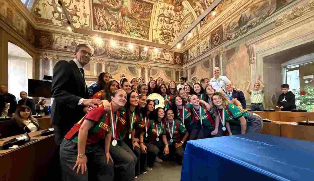Ternana Women in Serie A: la premiazione a Palazzo Spada – Video e Photogallery