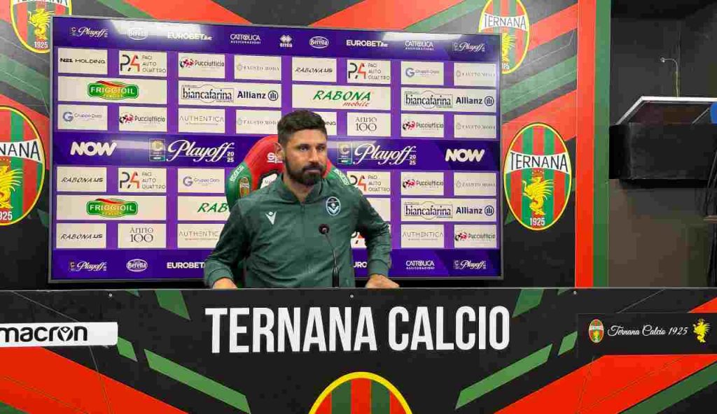 Ternana-Giana Erminio 2-0, Chiappella: “La Ternana ha meritato la qualificazione”