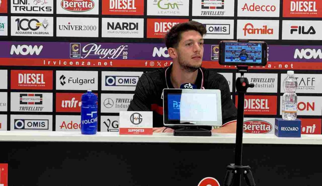 Vicenza-Ternana 0-0, Confente: “Ternana fortissima, al ritorno dovremo tenere botta”