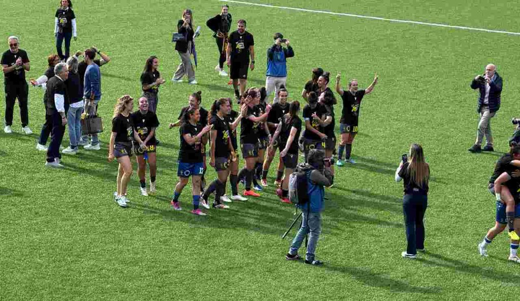 RIVIVI IL LIVE – TERNANA WOMEN-PAVIA 7-0, le Fere vincono la Serie B
