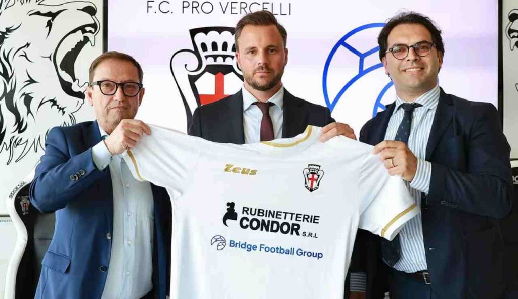 Nuova era per la Pro Vercelli: passa a un gruppo multi-club internazionale