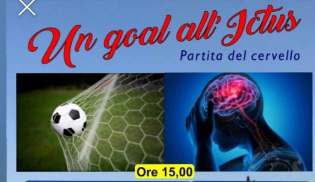 Ex rossoverdi, medici e infermieri: il calcio per dire no all’ictus