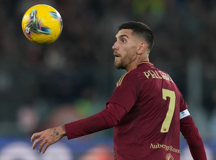 Lorenzo Pellegrini con la maglia della Roma - fonte Lapresse - ternananews.it