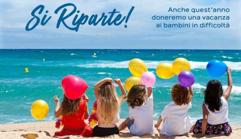 Solidarietà rossoverde: gli imprenditori ternani regalano una vacanza al mare a 50 bambini