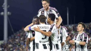 Esultanza Juventus