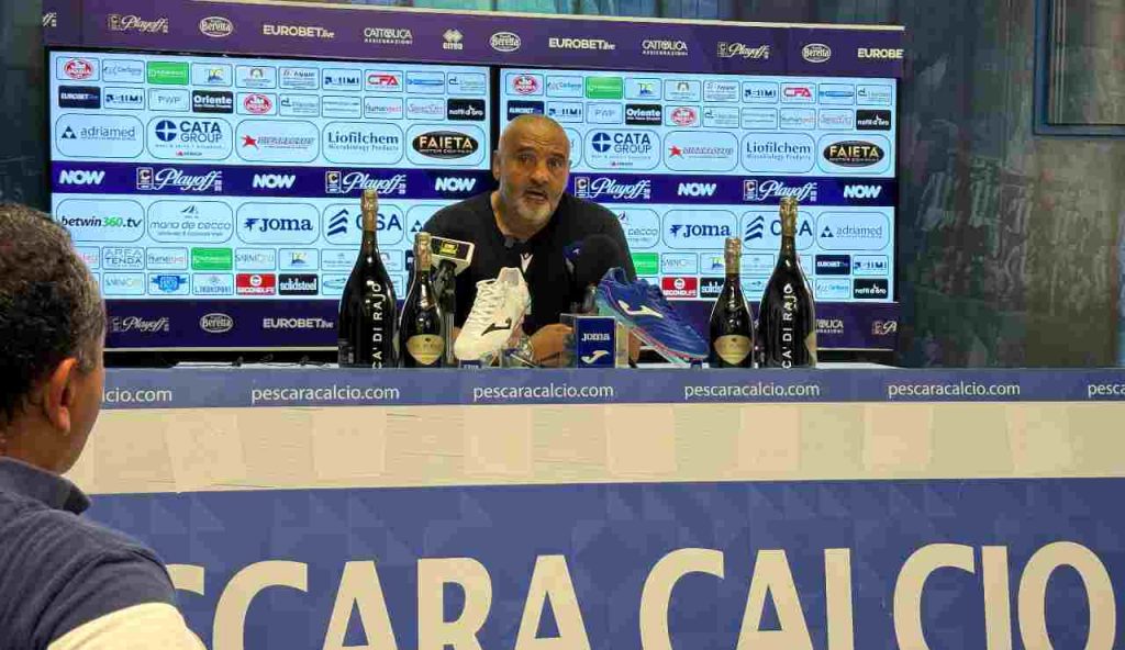 Pescara-Ternana, Liverani: “Sconfitta immeritata, abbiamo preso una bella botta”