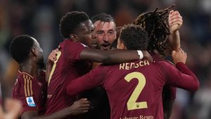 Calciatori Roma - fonte Lapresse - ternananews.it