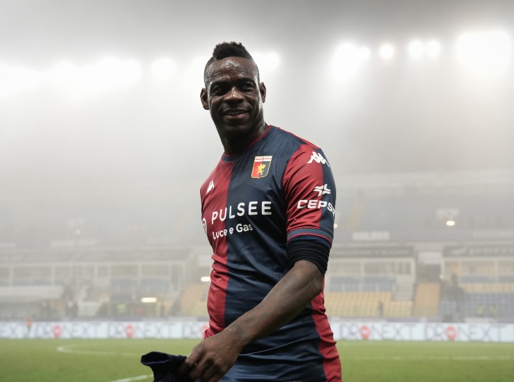 Il ritiro di Mario Balotelli - fonte Lapresse - ternananews.it