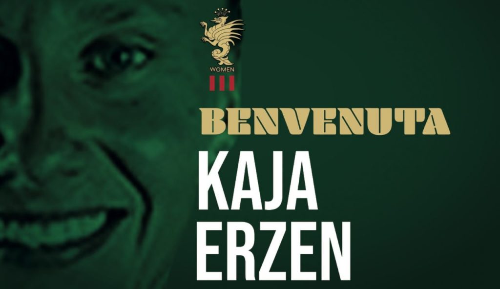 Kaja Eržen è una nuova giocatrice della Ternana Women: esperienza internazionale al servizio delle rossoverdi