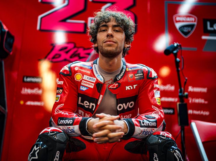 La caduta di Enea Bastianini - fonte X - ternananews.it