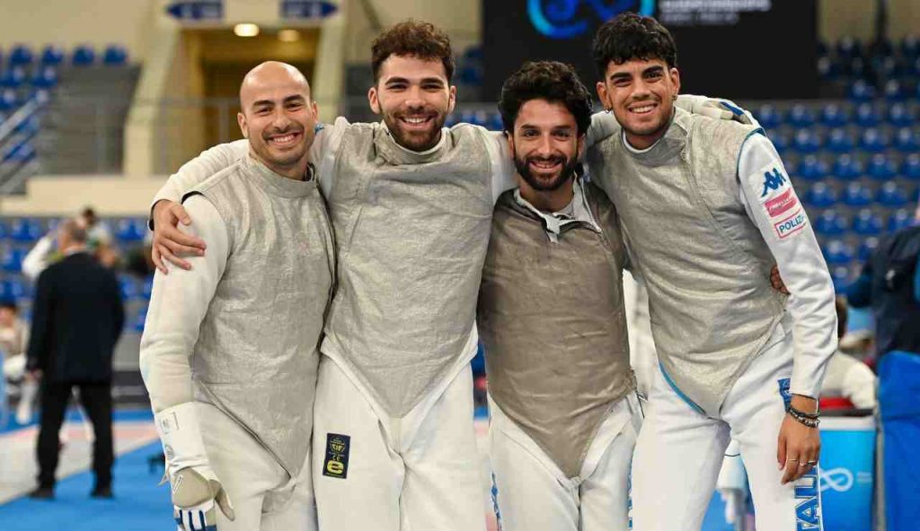 Scherma, trionfo mondiale per l’Italia del fioretto: protagonista anche il ternano Foconi