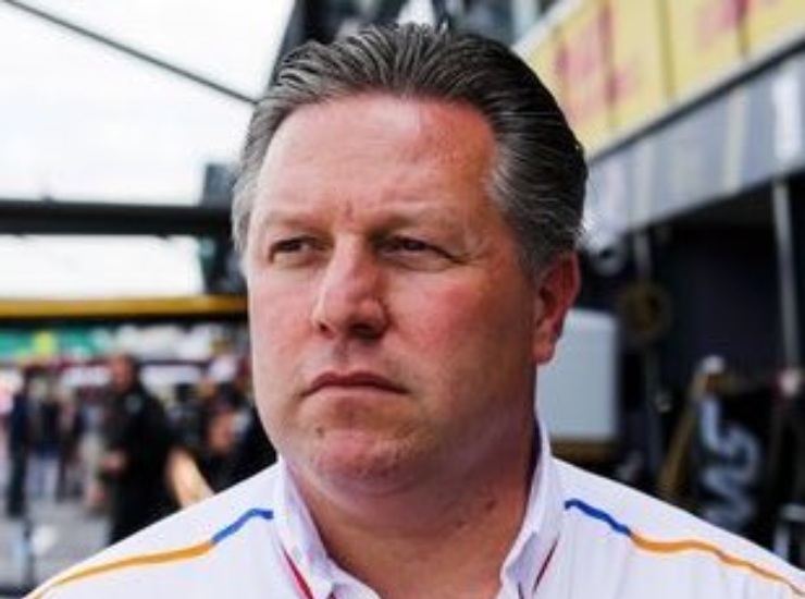 Le dichiarazioni di McLaren Zak Brown - fonte X - ternananews.it