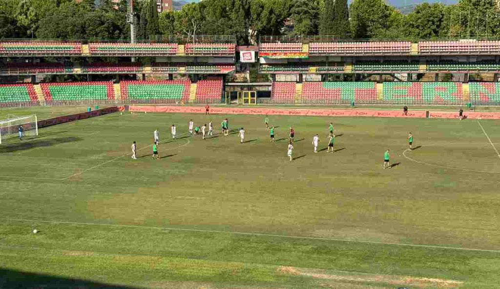 RIVIVI – TERNANA-CAMPITELLO 18-0, finisce il secondo test match rossoverde