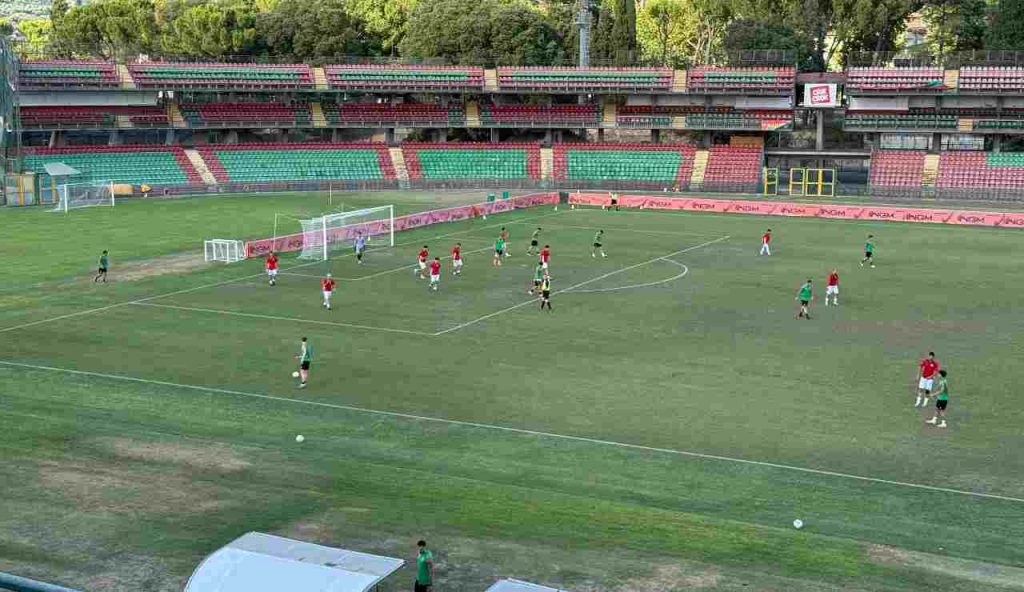RIVIVI – TERNANA-OLYMPIA THYRUS 14-0, primo gol rossoverde per McJannet | VIDEO