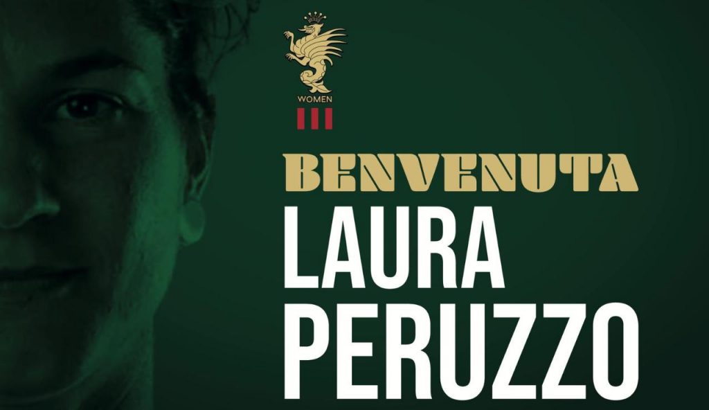 Laura Peruzzo è una nuova giocatrice della Ternana Women