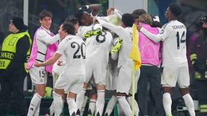 Esultanza Real Madrid