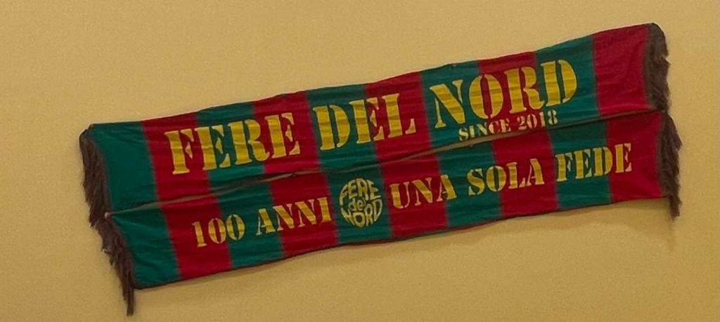 Fere del Nord, sciarpa celebrativa per i 100 anni della Ternana Calcio